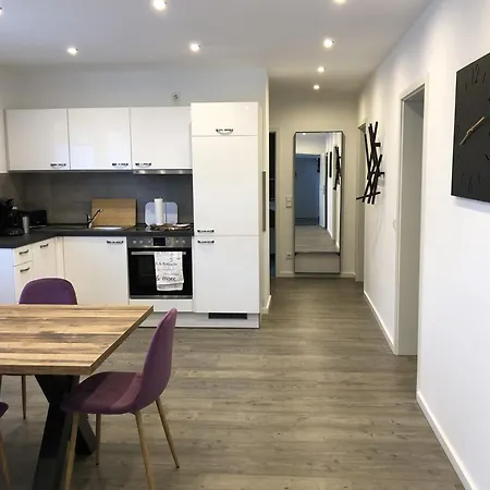 Business-apartment Mit 3 Schlafzimmern Und Parkplatz - 5 Im 1 Og Daire *